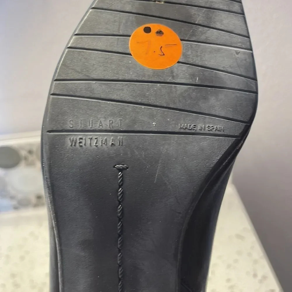 Stuart Weitzman Right Leather Boot Only - image 5